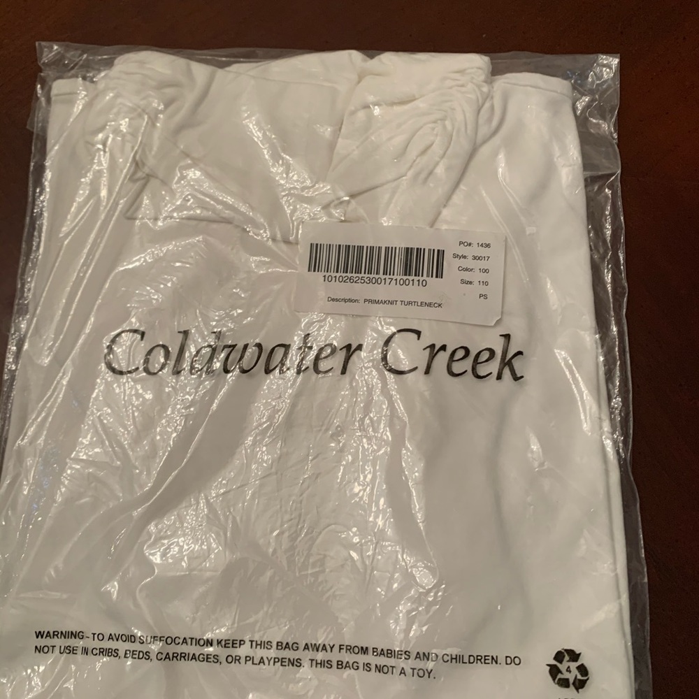 Coldwater Creek primaknit turtleneck